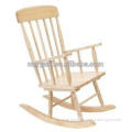 Wood rocking chair